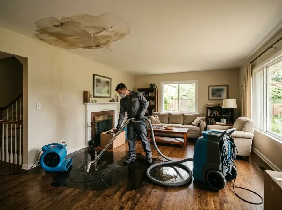 attic-pipe-burst-ceiling-drip-008 — frequently asked questions, Water Damage Restoration & Carpet Care in Crockett, TX